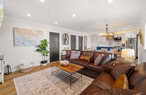 Santa Barbara Cottage | Luxury Getaway with Ocean + Island Views, Fire Pit & Big Deck