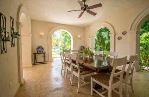 Punta Cana Villa | Luxury golf villa with private pool and service staff in exclusive resort near private beach