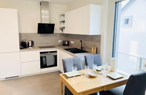 Muhlenbach Apartment | Luxury Green Flat in Center - Parking&Terrace 105