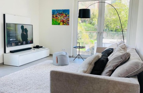 Muhlenbach Apartment | Luxury Green Flat in Center - Parking&Terrace 105