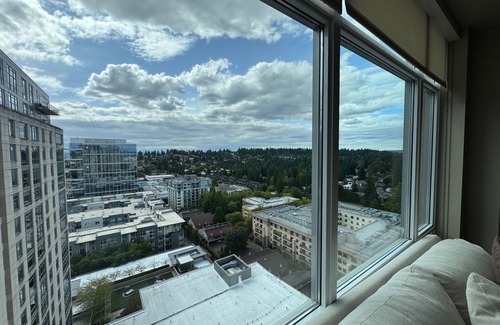 Northwest Bellevue Apartment | Luxury High-rise Downtown Bellevue Apt