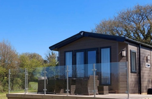Woolhope Cabin | Luxury Holiday Lodge in Herefordshire Countryside - Long Meadow View