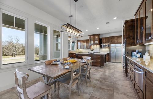 Willis Other | LUXURY home 2 mins to Lake Conroe! Heated Pool, Stocked Ponds, Cute Pygmy Goats