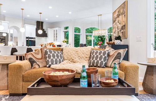 Burlington House | Luxury Home w/Hot Tub, Pets OK