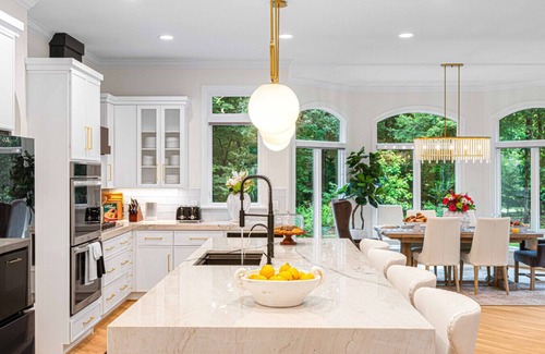 Burlington House | Luxury Home w/Hot Tub, Pets OK