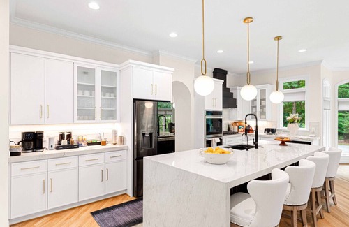 Burlington House | Luxury Home w/Hot Tub, Pets OK