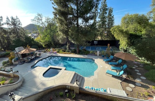 Rancho Bernardo House | Luxury Home with Heated Pool - Spa and Lighted Pickle Ball Court