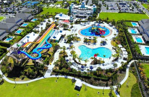 West Kissimmee House | Luxury Home With Themed Rooms, Game Room And Waterpark & Resort Access Near Disney At Encore Resorts Reunion - 260Cl