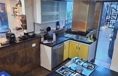 Calle 26 House | Luxury house in Bogota, Col, central, patio, fireplace, bbq, jacuzzi, 12 people