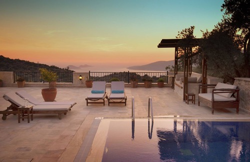 Bezirgan Villa | Luxury Kalkan Villa With 2 Pools and Guest House Perfect for Friends or Families