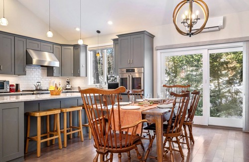 Gorham House | Luxury Lake House w/Home Theater, Hot Tub & Gym