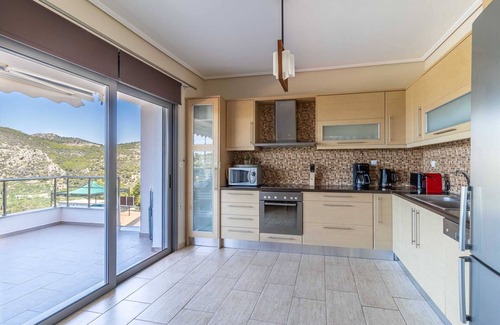 Limni Vouliagmenis Villa | Luxury Lake & Mountain View Villa - Private Pool