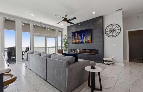 Watertown Apartment | Luxury Lakefront Condo with Private Hot Tub and Sauna
