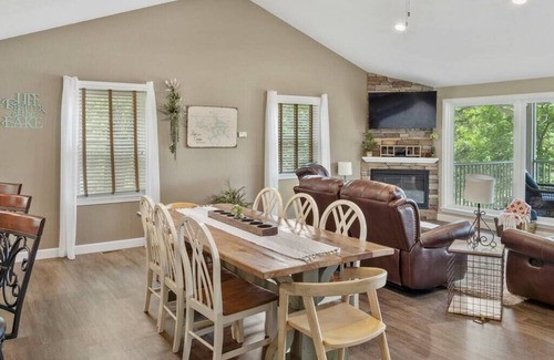 Lake of the Ozarks House | Luxury Lakefront Home: Dock, Slips, SUPs, Kayaks