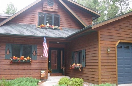 St Germain House | Luxury Lakefront Home on Private Lake in Northern Wisconsin