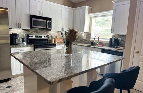 Orlando House | Luxury Lakefront Retreat Pool Home: Pool, Spa, BBQ, Arcade