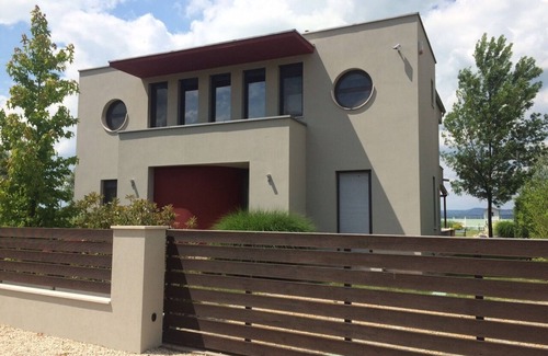 Balatonoszod Villa | Luxury Lakefront Villa with Private Pier & Jacuzzi. Private Beach!