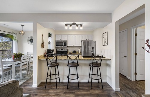 Indian Point Condo | Luxury Living: Modern Condo, Private Deck, Stunning Views, Near SDC with Free Tickets!