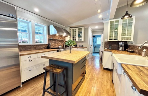 Fort Kent Mills House | Luxury Living! Relaxing Hot Tub Spa King Suite On Trails In Town WiFi