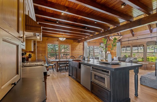 Banner Elk Cabin | Luxury Lodge w/Views, Hot Tub, Game Rm, Fire Pit
