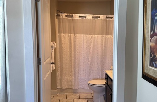 Elizabethtown Resort | Luxury Lodging, Lakefront View, 2 Queen Beds w/Private Bath, Private Patio.