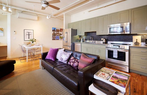 Downtown Asheville Apartment | Luxury Loft in Downtown Asheville: chic, central, in the middle of all the fun!