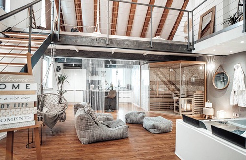 Edingen Apartment | Luxury loft "Timeout" with private spa near Trier