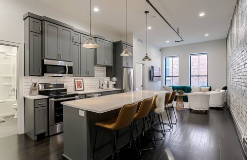 Downtown Lincoln Condo | Luxury Lofts, near UNL, Arena, Stadium, prime location #203