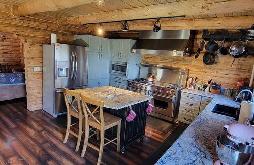 Buena Vista House | Luxury Log Home at Foot of Mt. Princeton