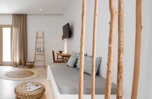 Adamas Villa | Luxury Milos Apartment | Superior Suite | 1 Bedroom | Well Furnished Interior |.