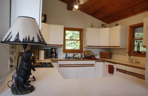 North Pole Cabin | Luxury Mnt. View Cabin with game room, hot tub, fire pit and private ski trails