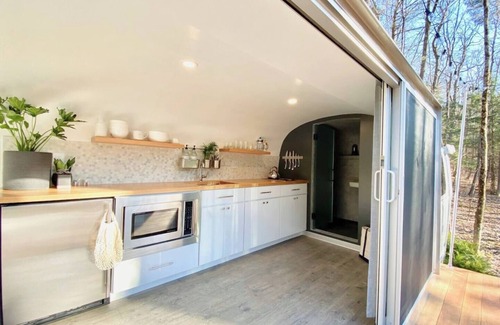 Newtonville Cabin | Luxury, modern AIRSTREAM at June Farms!