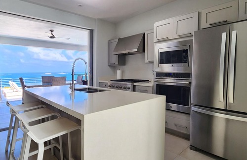 Fraile House | Luxury Modern Home With Spectacular Ocean Island Views, seasonally heated pool