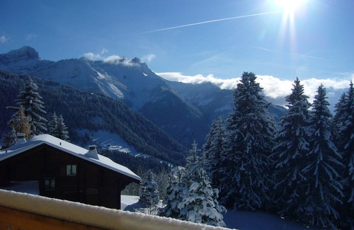 Barboleusaz Ski Chalet | Luxury Modern Swiss Chalet - Spectacular Panoramic Views - 200m From Piste
