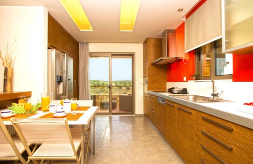 Agia Villa | Luxury modern villa near the beach with huge swimming pool and panoramic view