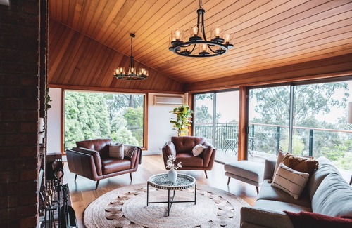 Kalorama House | Luxury mountain retreat - pool, spa, sauna