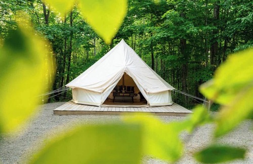 Miller Lake House | Luxury Nautical Tent | Glamping by Tobermory