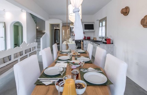 Naxos Villa | Luxury Naxos Suite | Elegant Villa | 3 Bedrooms | Panoramic Sea Views