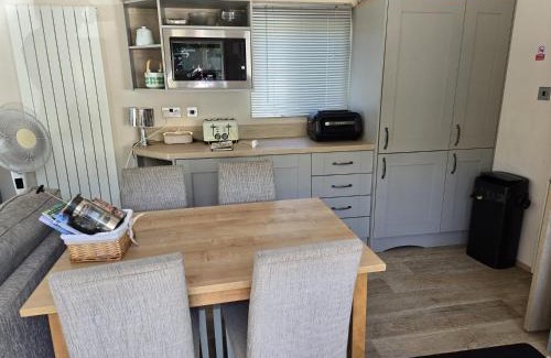 Cowes House | luxury new 3 bed caravan with stunning sea view on private beach in Thorness bay