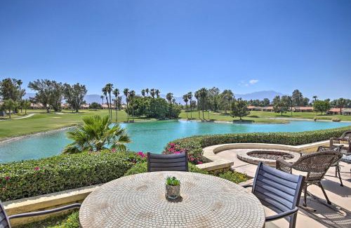 Palm Desert Apartment | Luxury Palm Desert Condo with Patio on Golf Course!