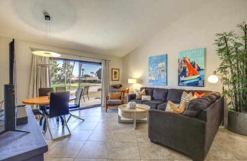 Palm Desert Apartment | Luxury Palm Desert Condo with Patio on Golf Course!