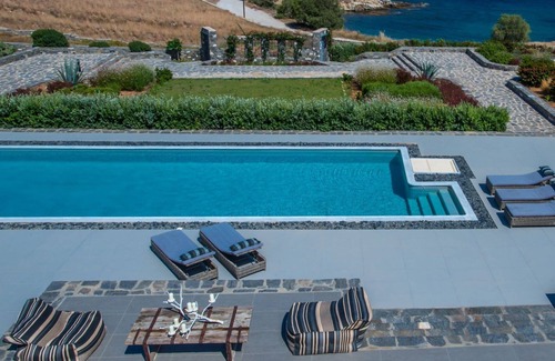 Chrissi Akti Villa | Luxury Paros Villa | Sea View Villa | 4 Bedrooms | Close to Golden Beach &.