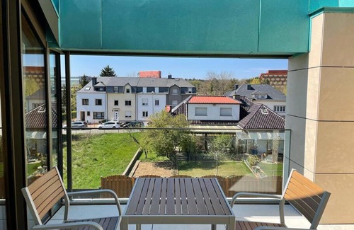 Neudorf-Weimershof Apartment | Luxury Penthouse in Kirchberg, Terrace & Parking