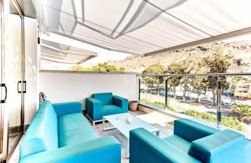 Lomo Quiebre Apartment | Luxury Penthouse Puerto de Mogan with great terrace and sea view