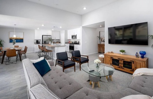 Desert Hot Springs House | Luxury Pool|Spa|Sunken fire pit *No Cleaning Fee*