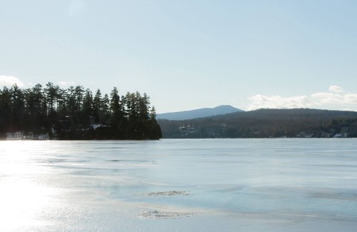 Memphremagog Regional County Municipality House | Luxury Private Property Directly On The Lake with small beach and wharf