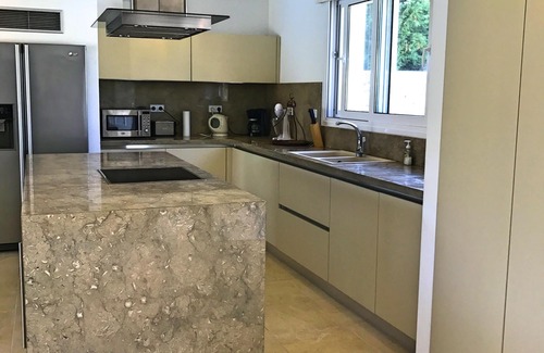 Faliraki Villa | luxury private villa with outdoor pool near Anthony Quinn bay