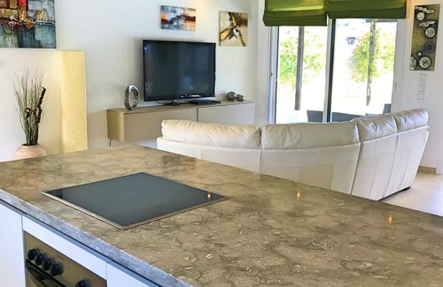 Faliraki Villa | luxury private villa with outdoor pool near Anthony Quinn bay