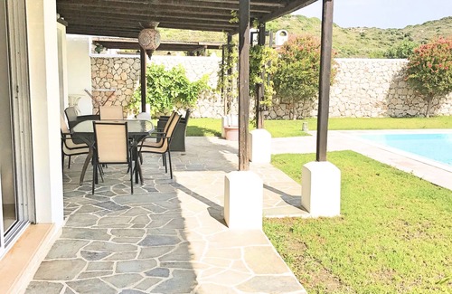 Faliraki Villa | luxury private villa with outdoor pool near Anthony Quinn bay