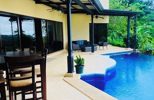 Tres Rios House | Luxury Pura Vida Estate with Private Waterfall, Ocean Views and Jungle Trails